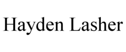 HAYDEN LASHER trademark
