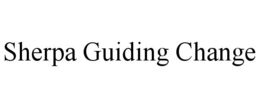 SHERPA GUIDING CHANGE trademark