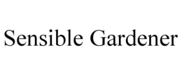 SENSIBLE GARDENER trademark