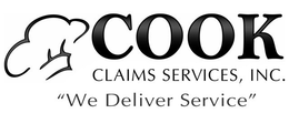 COOK CLAIMS SERVICES, INC. "WE DELIVER SERVICE" trademark