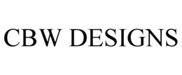 CBW DESIGNS trademark