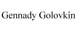 GENNADY GOLOVKIN trademark