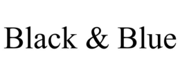 BLACK & BLUE trademark
