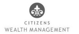 CITIZENS WEALTH MANAGEMENT trademark