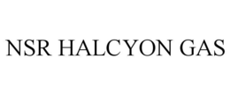 NSR HALCYON GAS trademark