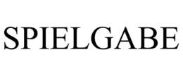 SPIELGABE trademark