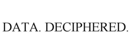 DATA. DECIPHERED. trademark