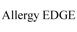 ALLERGY EDGE trademark