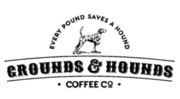 EVERY POUND SAVES A HOUND GROUNDS & HOUNDS · COFFEE CO · trademark