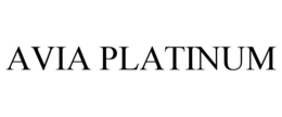 AVIA PLATINUM trademark