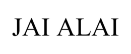 JAI ALAI trademark