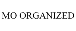 MO ORGANIZED trademark