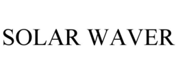 SOLAR WAVER trademark