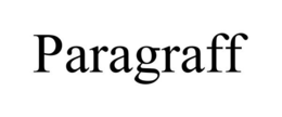 PARAGRAFF trademark