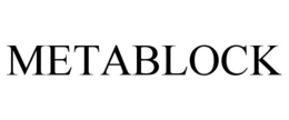 METABLOCK trademark