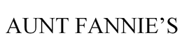 AUNT FANNIE'S trademark
