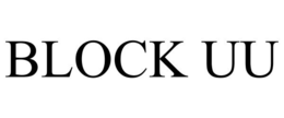 BLOCK UU trademark