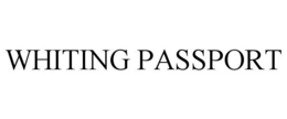 WHITING PASSPORT trademark
