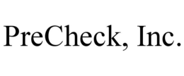 PRECHECK, INC. trademark