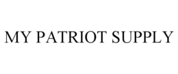 MY PATRIOT SUPPLY trademark
