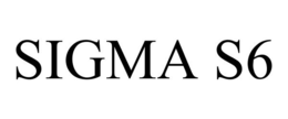 SIGMA S6 trademark