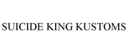 SUICIDE KING KUSTOMS trademark
