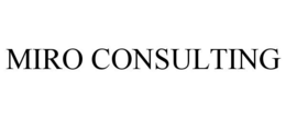 MIRO CONSULTING trademark