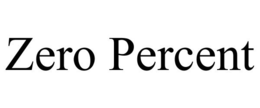 ZERO PERCENT trademark