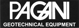 PAGANI GEOTECHNICAL EQUIPMENT trademark