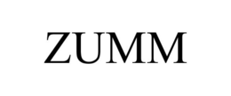 ZUMM trademark