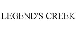 LEGEND'S CREEK trademark