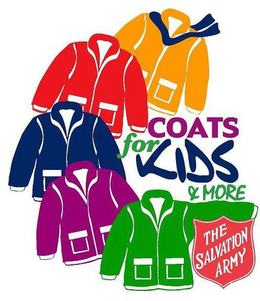 COATS FOR KIDS & MORE THE SALVATION ARMY trademark