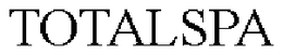 TOTALSPA trademark