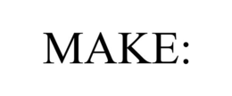 MAKE: trademark