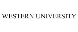 WESTERN UNIVERSITY trademark