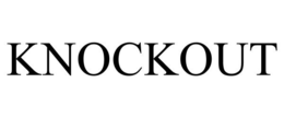 KNOCKOUT trademark