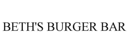 BETH'S BURGER BAR trademark