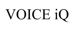 VOICE IQ trademark
