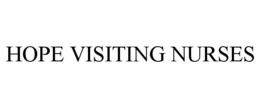 HOPE VISITING NURSES trademark