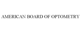 AMERICAN BOARD OF OPTOMETRY trademark