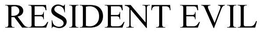 RESIDENT EVIL trademark