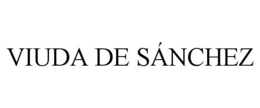 VIUDA DE SÁNCHEZ trademark