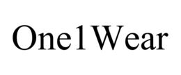 ONE1WEAR trademark