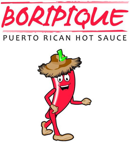 BORIPIQUE PUERTO RICAN HOT SAUCE trademark