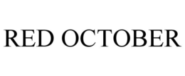 RED OCTOBER trademark