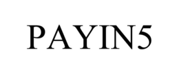 PAYIN5 trademark