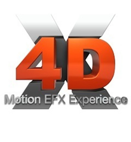 X 4D MOTION EFX EXPERIENCE trademark