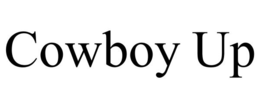 COWBOY UP trademark