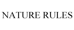 NATURE RULES trademark