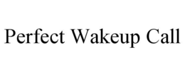 PERFECT WAKEUP CALL trademark